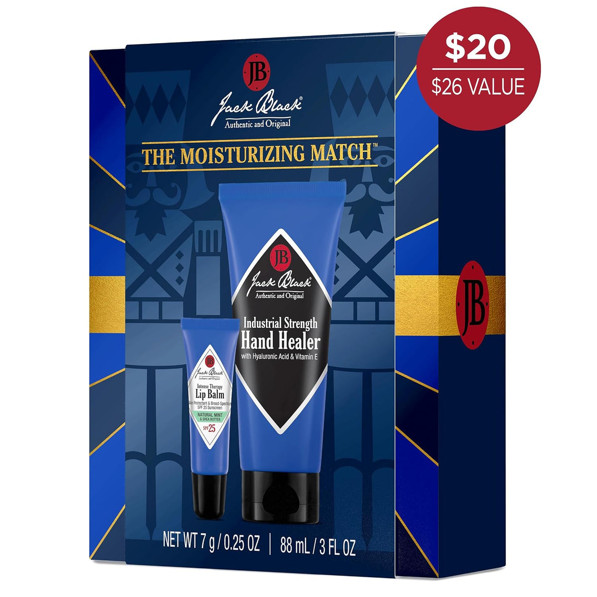 Jack Black Moisturizing Match Lip and Hand Care Set — alternate product view