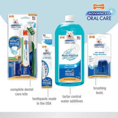 Nylabone Advanced Oral Care Natural Dog Toothpaste, Peanut Butter, 2.5 oz - view 5
