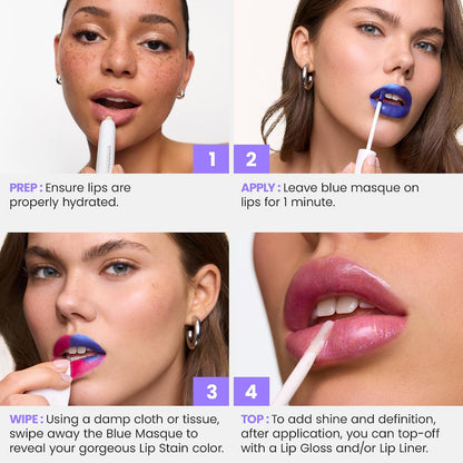 Wonderskin Wonder Blading Lip Stain Masque, Long Lasting and Waterproof - view 3