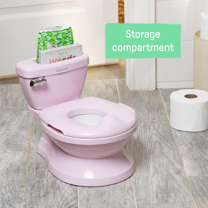 Ingenuity My Size Potty Pro 2-in-1 Potty Training Toilet, Pink - view 5