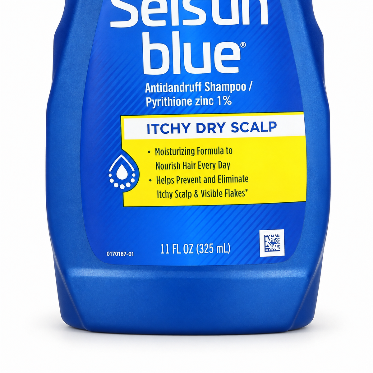 Selsun Blue Itchy Dry Scalp Shampoo 1% Pyrithione Zinc 325 ml
