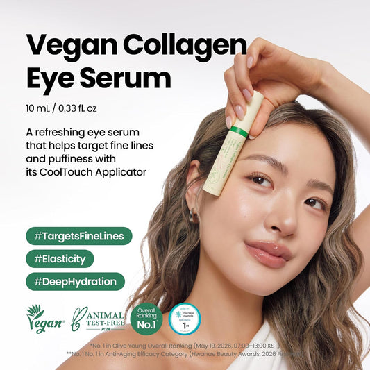 AXIS-Y Vegan Collagen Eye Serum with Triple Hyaluronic Acid, 10 ml - view 2