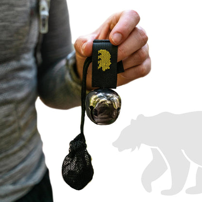 Coghlan's Magnetic Bear Bell with Silencer, Silver