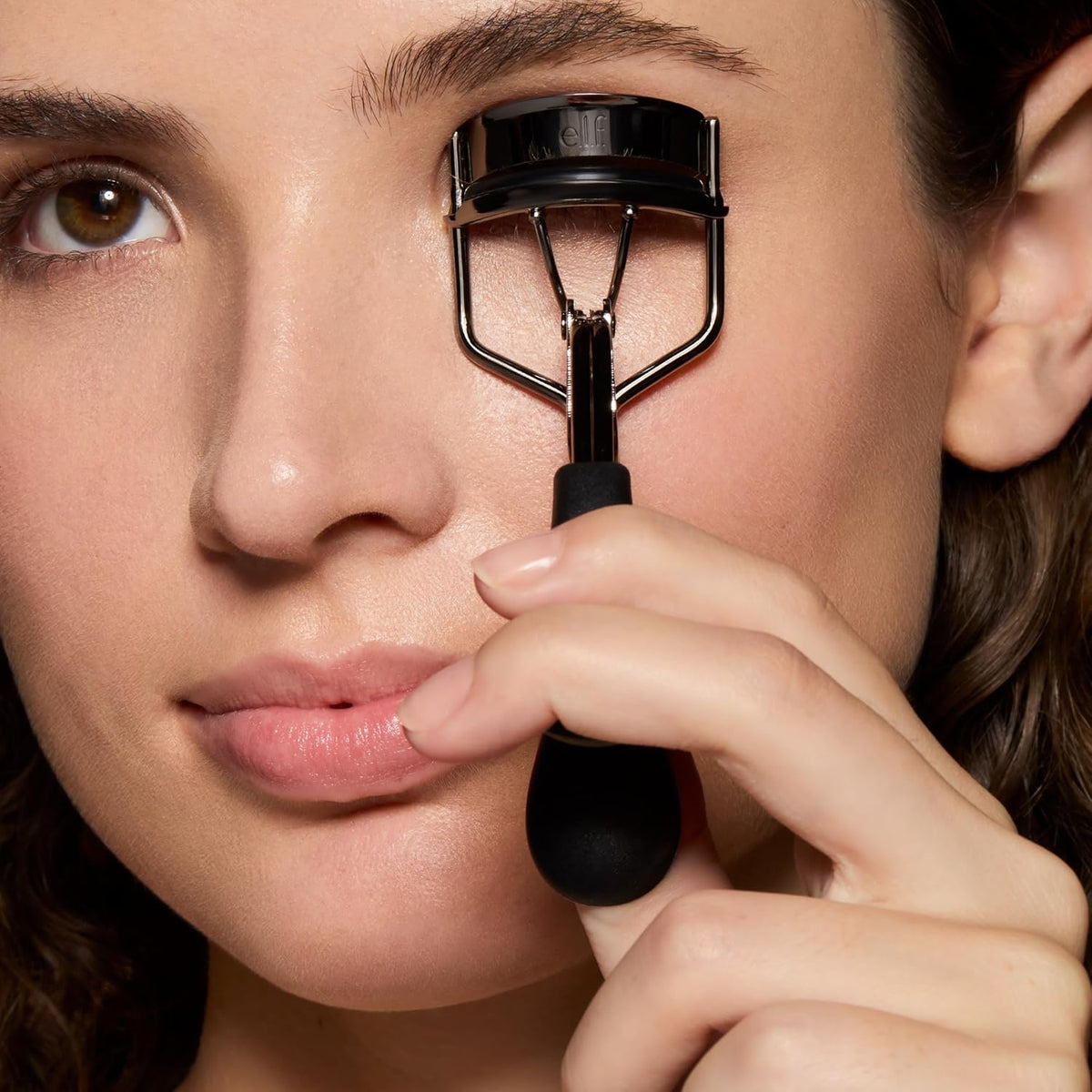 e.l.f. Pro Eyelash Curler in Gunmetal with Spare Rubber Pad - view 2