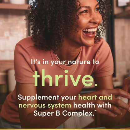 Nature's Bounty Super B-Complex with Vitamin C and Folic Acid - view 4
