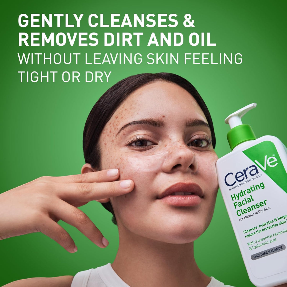 CeraVe Hydrating Cleanser with Hyaluronic Acid 16 oz - view 2