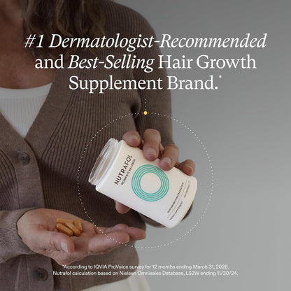 Nutrafol Women's Balance Hair Supplement, Age 45+, 1-Month Bottle - view 2
