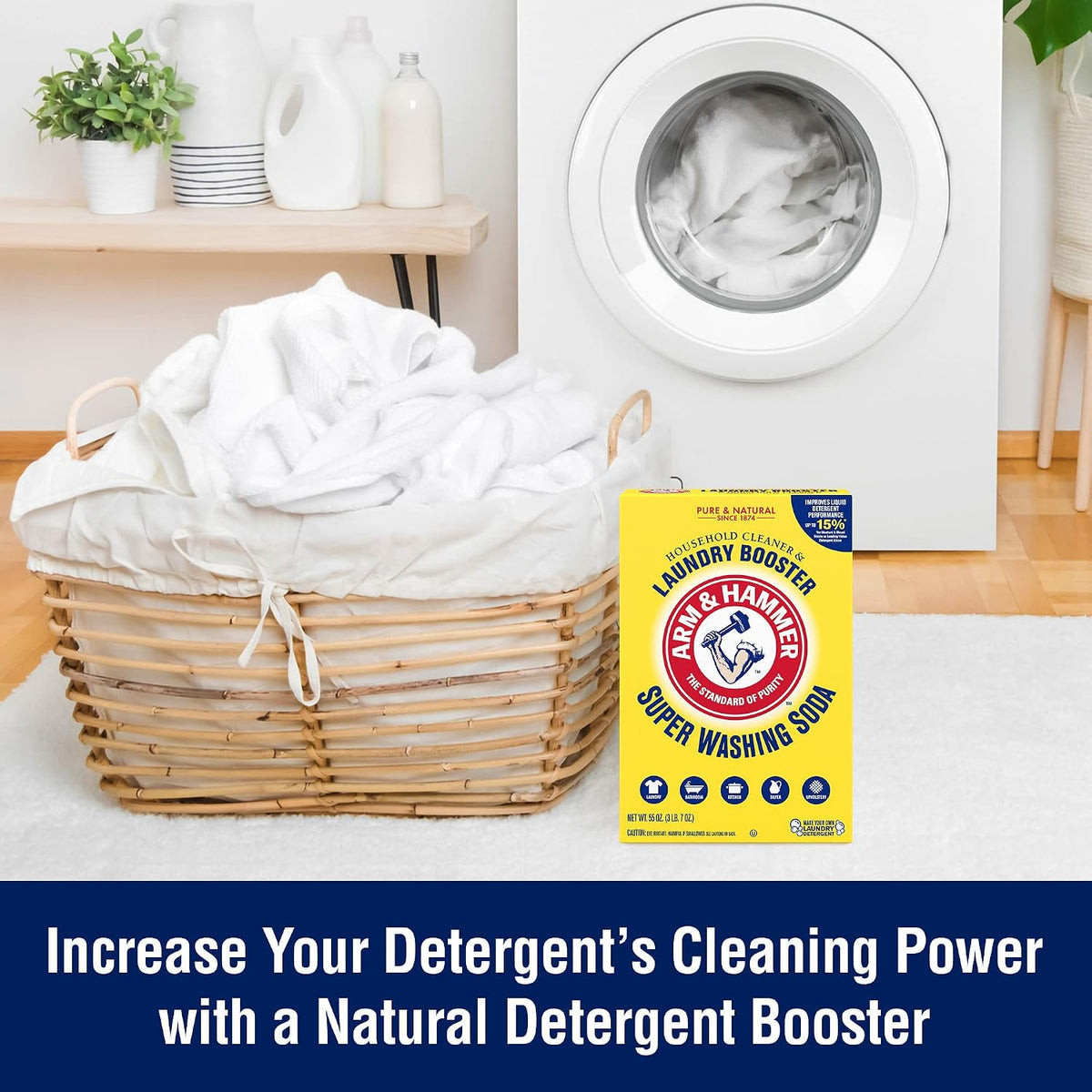 Arm & Hammer Super Washing Soda 55 oz - view 5