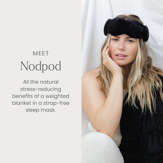 nodpod Gentle Pressure Weighted Sleep Mask - view 2