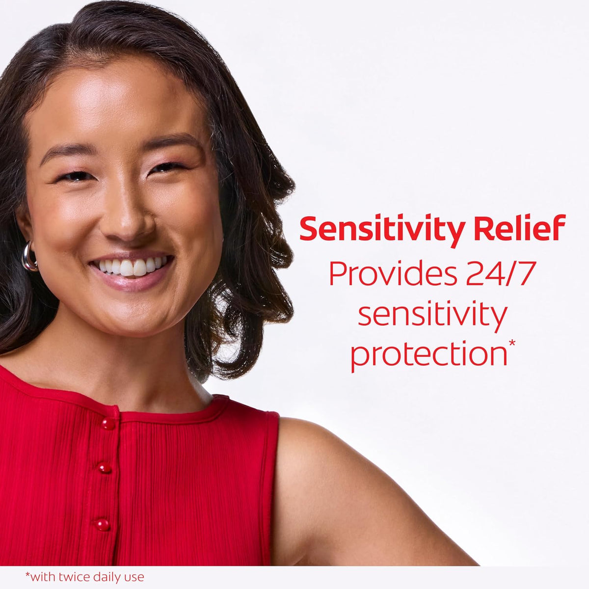 Colgate Optic White Sensitivity Relief Whitening Toothpaste 3.8 oz, Pack of 3 - view 5