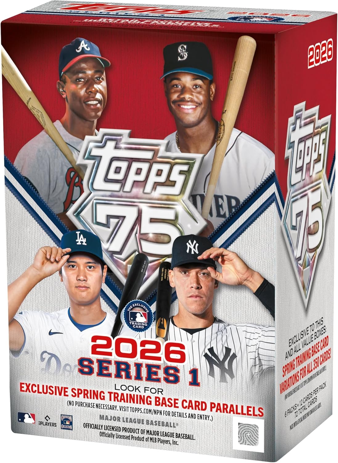 2026 Topps Series 1 Baseball Blaster Box — product view