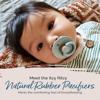 Itzy Ritzy Natural Rubber Dummies 0-6 Months, Set of 2, Harbor & Coast - view 6
