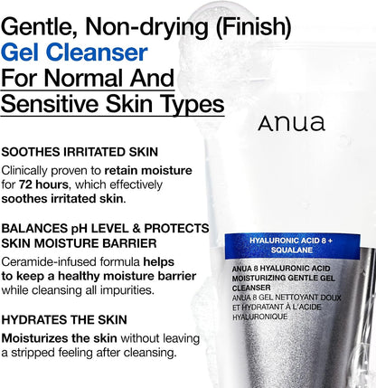 Anua Moisturizing Gentle Gel Cleanser 150ml - view 3