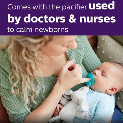 Philips Avent Soothie Snuggle Dummy Holder with Detachable Dummy, 0m+ - view 2