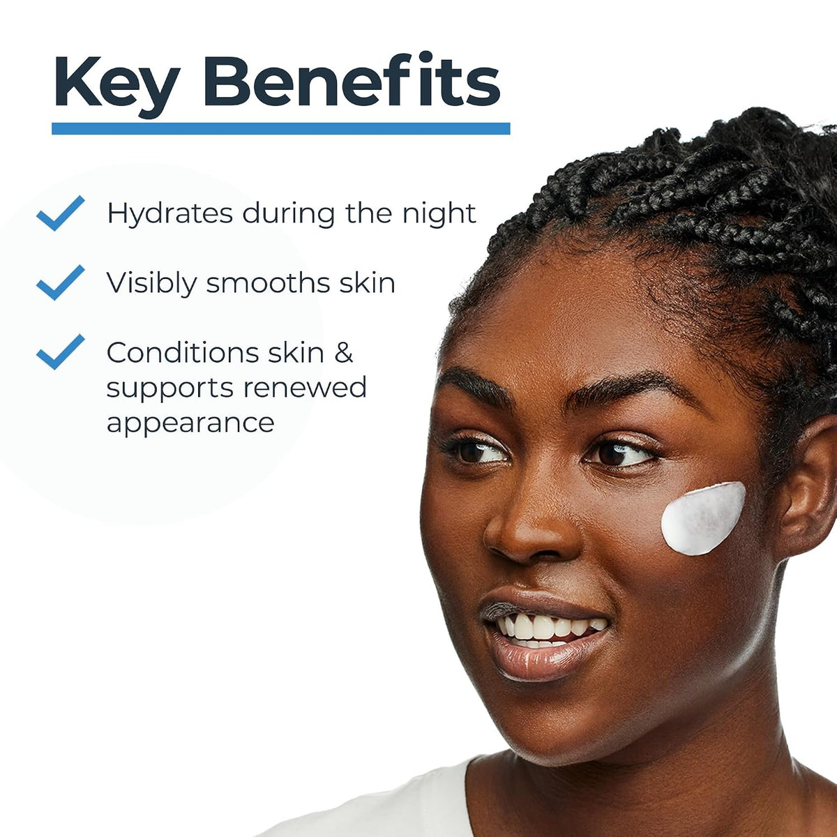 Eucerin Immersive Hydration Restoring Night Cream for Face, 48 g (1.7 oz) — alternate product view