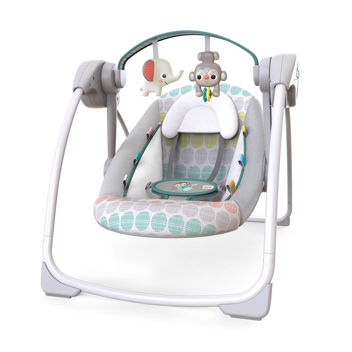Bright Starts Whimsical Wild Portable Baby Swing, Newborn to 9 Months — product view
