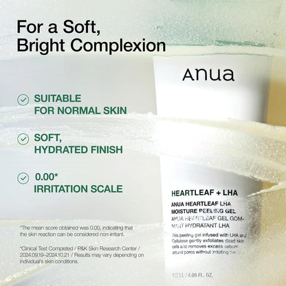 Anua Heartleaf LHA Moisture Peeling Gel 120ml - view 5