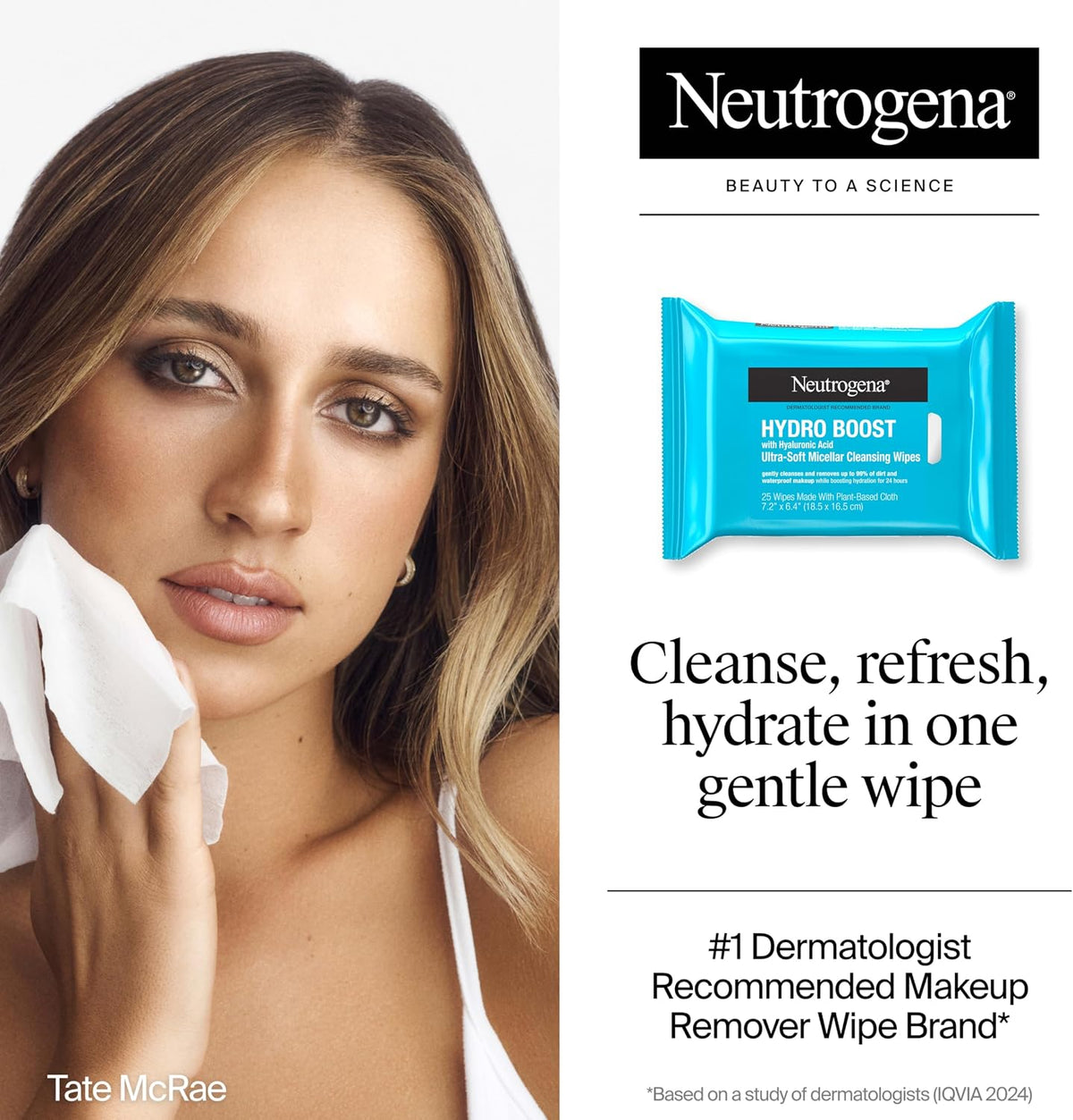 Neutrogena HydroBoost Facial Cleansing Wipes, Twin Pack, 25 Count Each - view 2