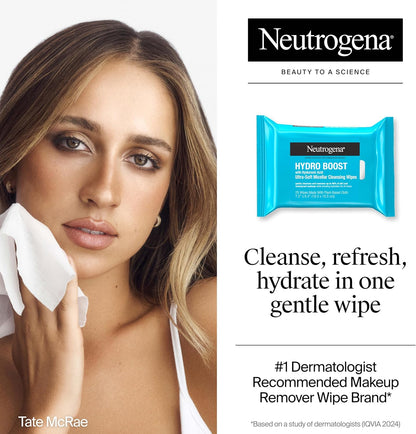 Neutrogena HydroBoost Facial Cleansing Wipes, Twin Pack, 25 Count Each - view 2