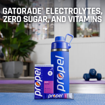 Propel Electrolyte Powder Drink Mix, 3 Flavour Variety Pack, 32 Servings - view 4