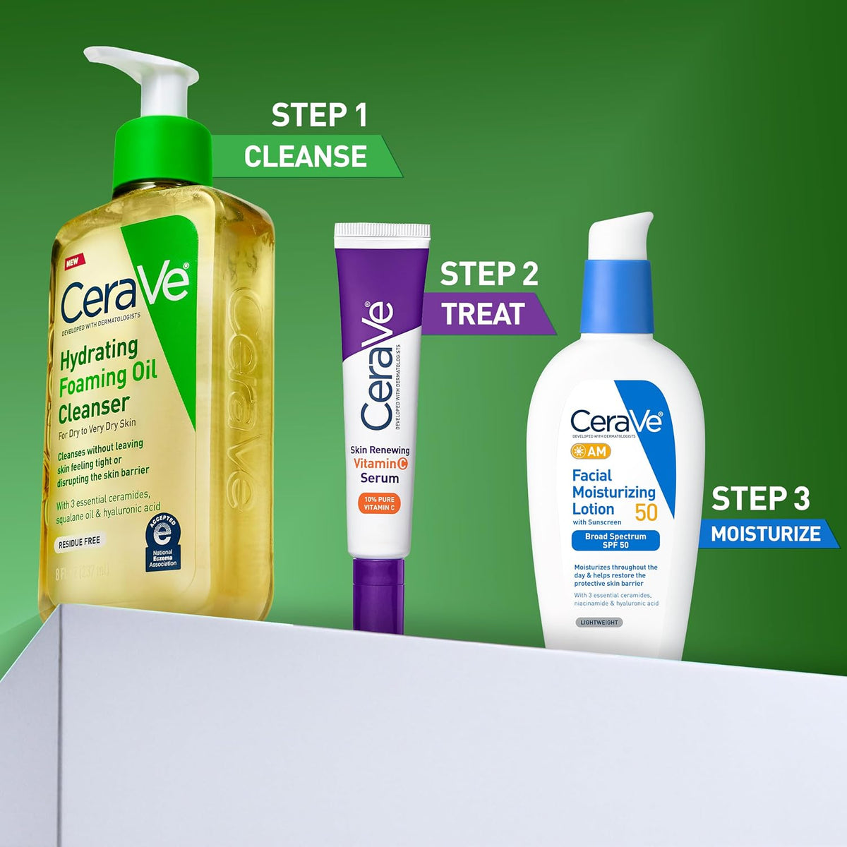CeraVe Hydrating Foaming Oil Facial Cleanser 19 oz - view 6