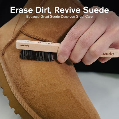 Jason Markk Suede Cleaning Kit, 2-Piece Brush and Stain Eraser - view 3
