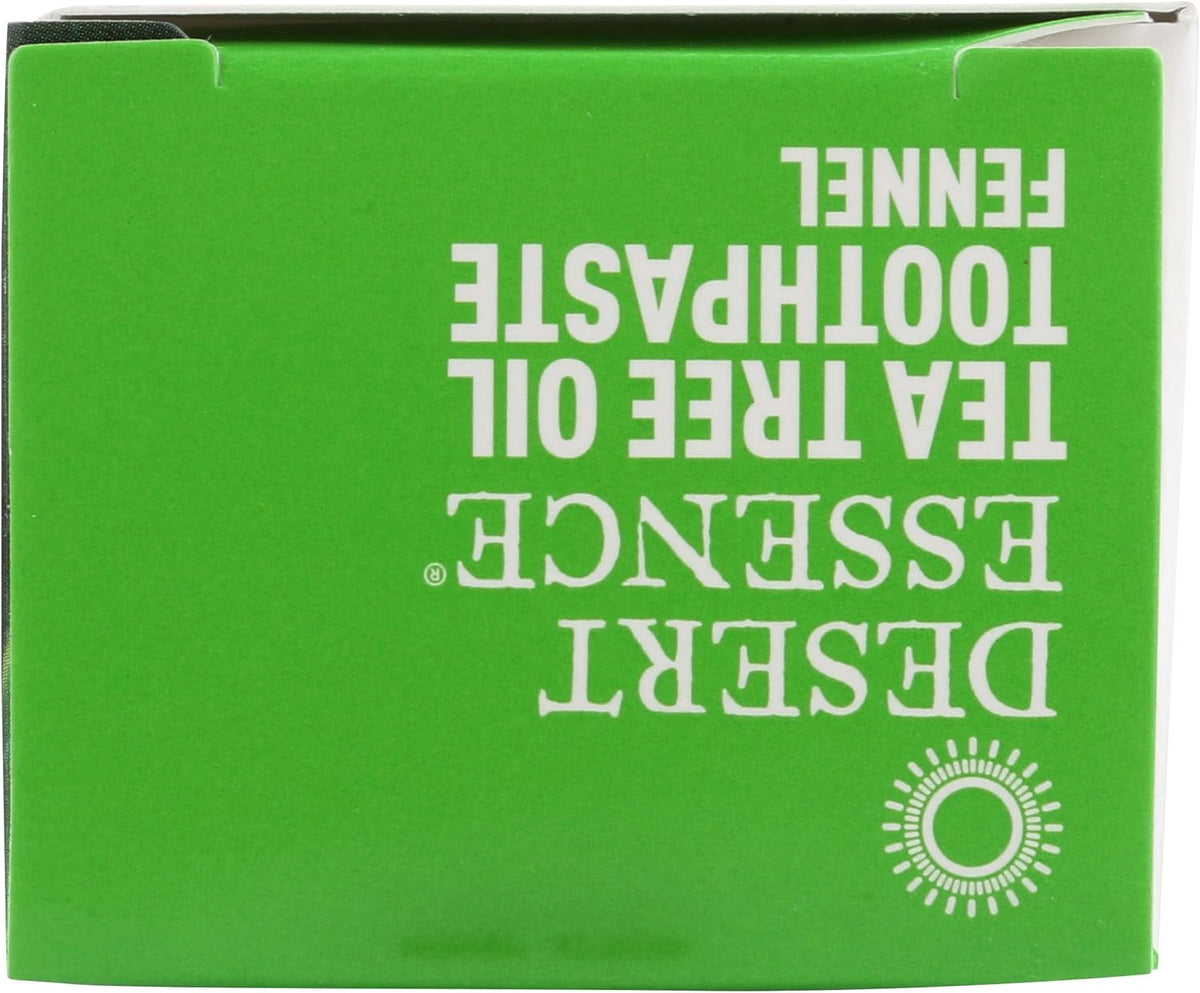 Desert Essence Natural Tea Tree Oil Toothpaste, Fennel, 7 oz (130 ml) - view 4