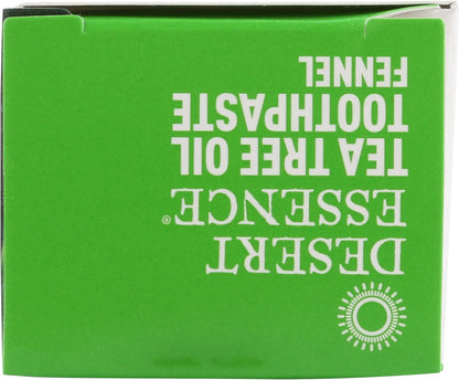 Desert Essence Natural Tea Tree Oil Toothpaste, Fennel, 7 oz (130 ml) - view 4