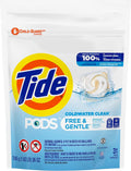 Tide PODS Free & Gentle Laundry Detergent, 31 Count