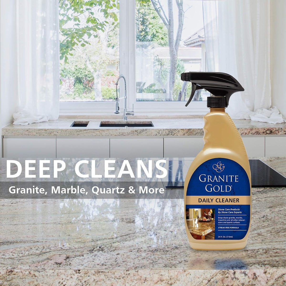 Granite Gold Daily Cleaner Spray for Natural Stone - view 3