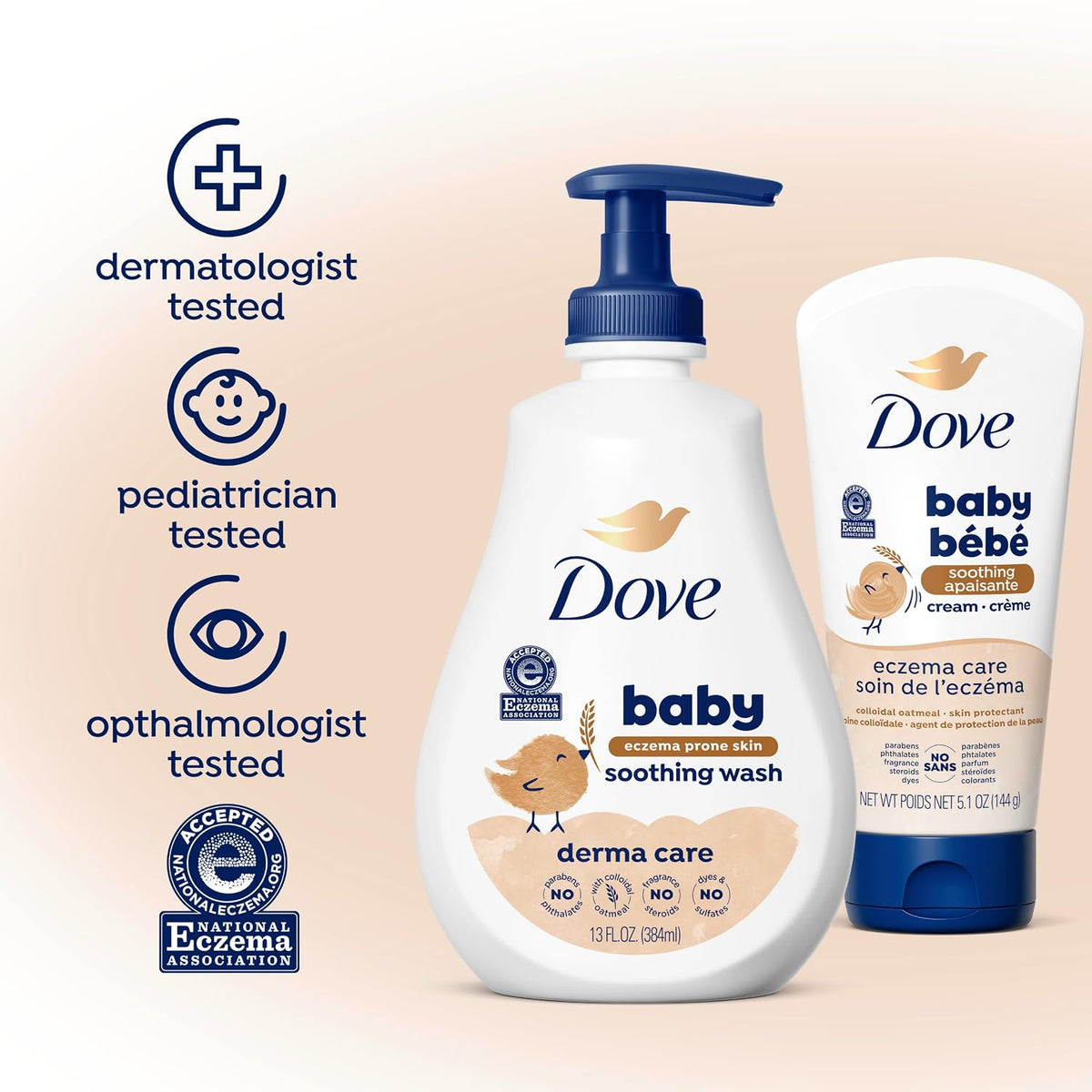Baby Dove Derma Care Soothing Wash, 13 oz - view 5
