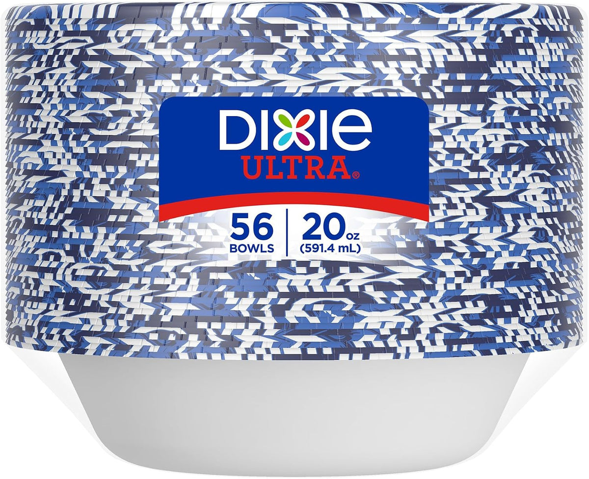 Dixie Ultra Large Paper Bowls 20 oz, 56 Count - view 5
