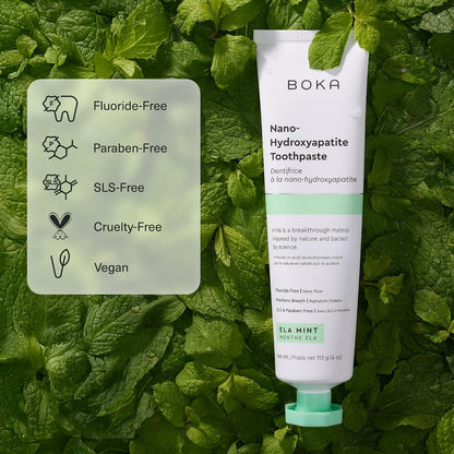 Boka Fluoride-Free Nano Hydroxyapatite Toothpaste Ela Mint - view 3