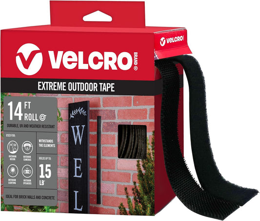 VELCRO Brand Extreme Outdoor Double-Sided Tape - 14 ft Roll