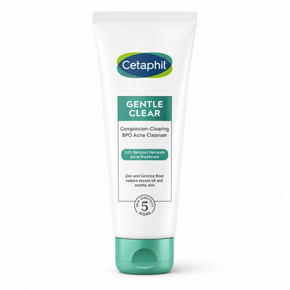 Cetaphil Gentle Clear Acne Cleanser - Tube standing upright
