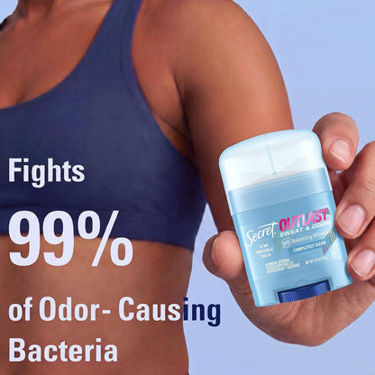 Secret Outlast Antiperspirant Deodorant for Women, Completely Clean, 0.5 oz - view 3