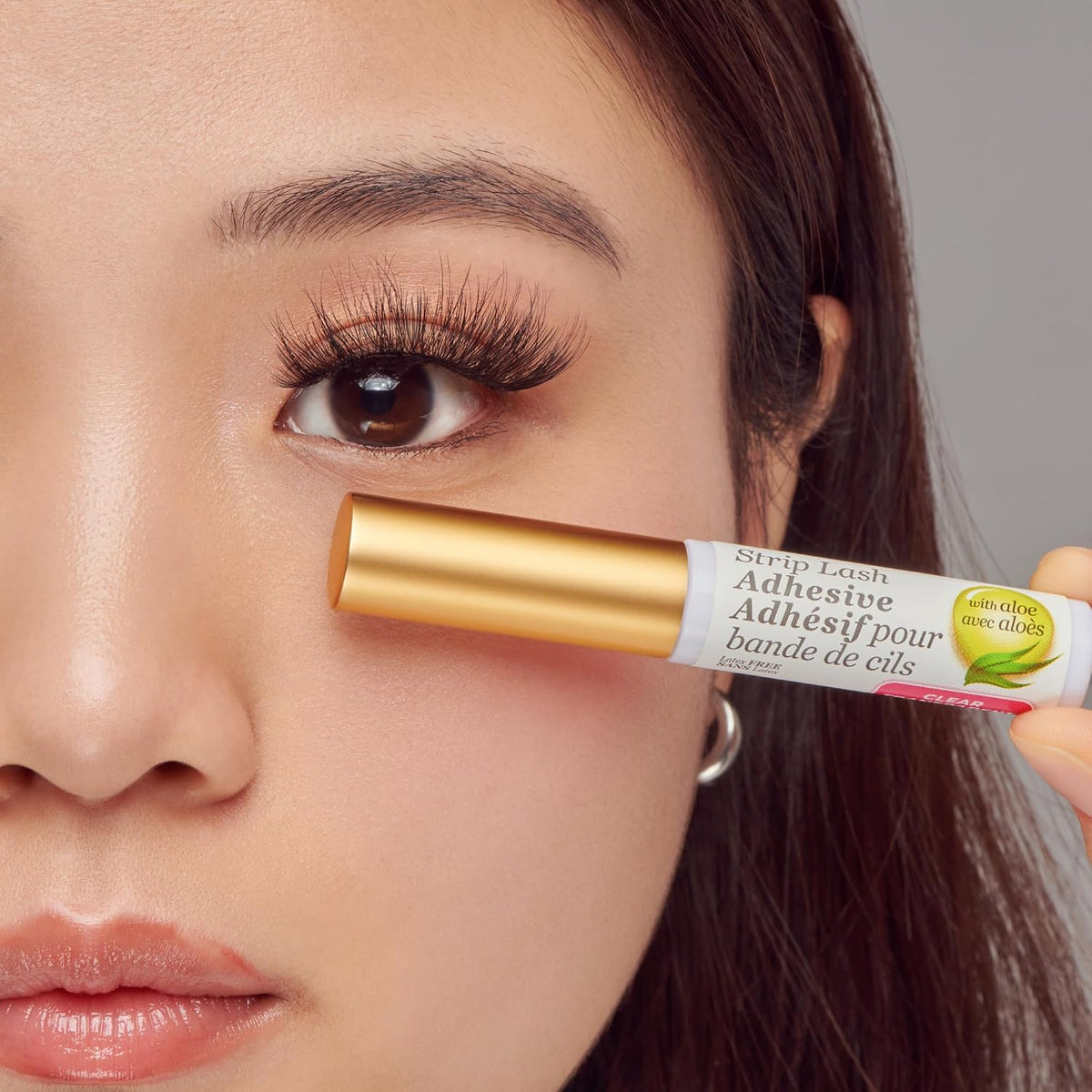 KISS Lash Adhesive Glue, 24hr Clear Strip Eyelash Adhesive — alternate product view