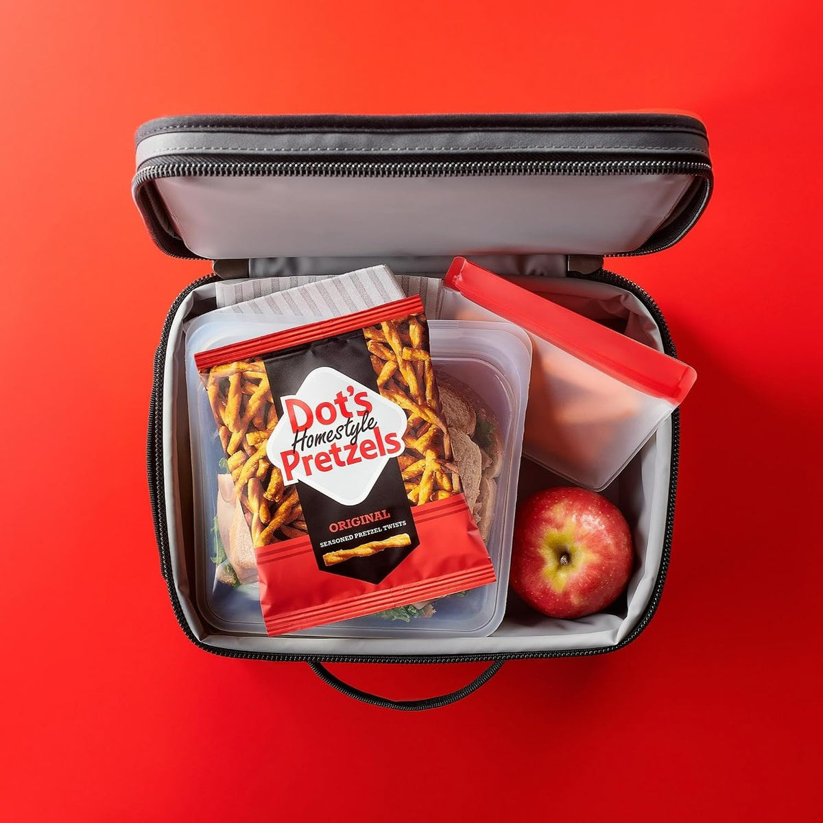 Dot's Homestyle Original Seasoned Pretzel Twists 10 x 1 oz Bags - view 4
