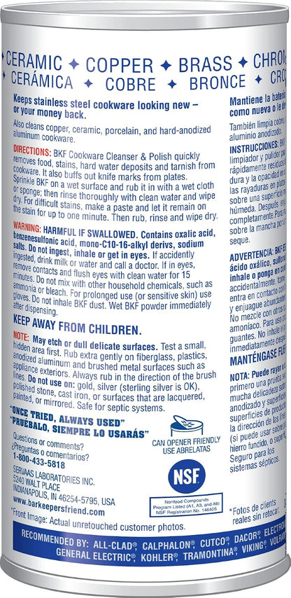 Bar Keepers Friend Cookware Cleaner 12 oz - view 2