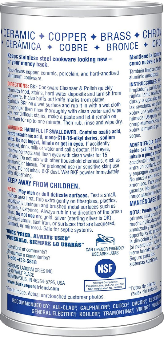 Bar Keepers Friend Cookware Cleaner 12 oz - view 2