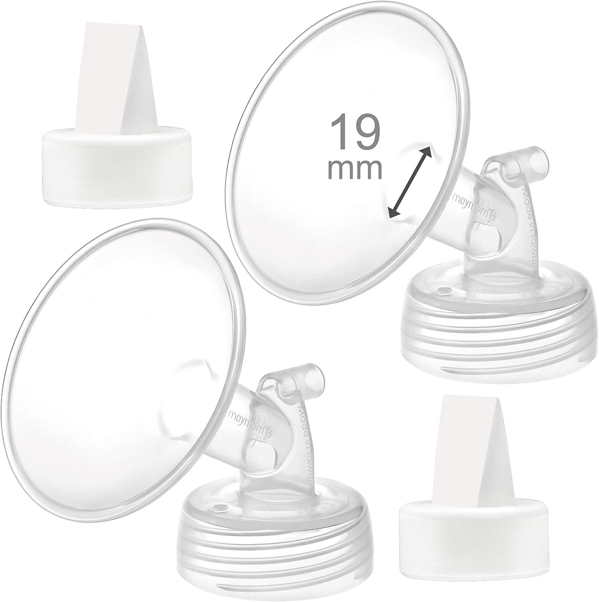 Maymom 19mm Flange and Duckbill Valve Set, Spectra Compatible