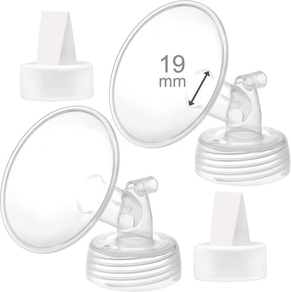 Maymom 19mm Flange and Duckbill Valve Set, Spectra Compatible