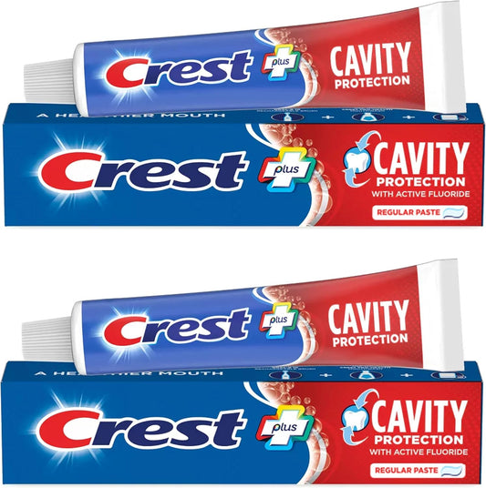 Crest Plus Cavity Protection Regular Toothpaste, 8.2 oz (232 g)