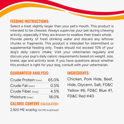 Good 'n' Fun Triple Flavor Wings Dog Chews, 12 oz - view 4