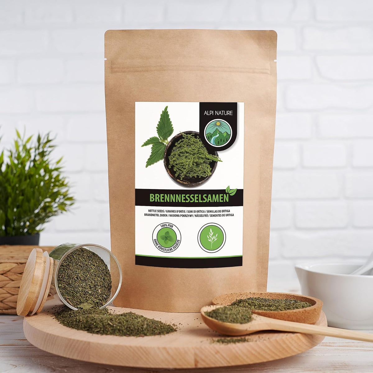 Alpi Nature Dried Nettle Seeds 250 g - view 5