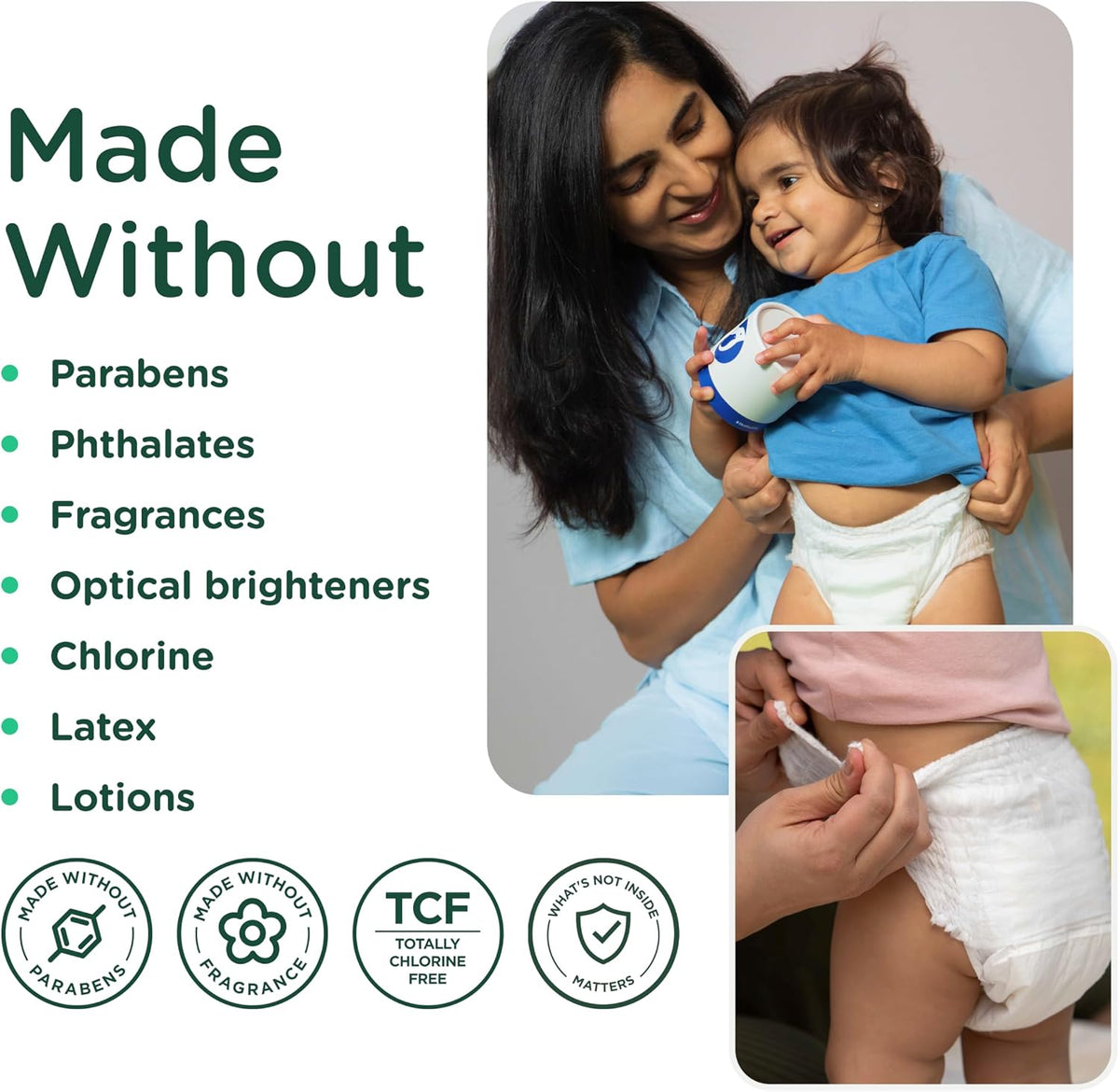 Healthybaby Training Pants Toddler Nappy Pants, Size 6, 32 Count - view 3