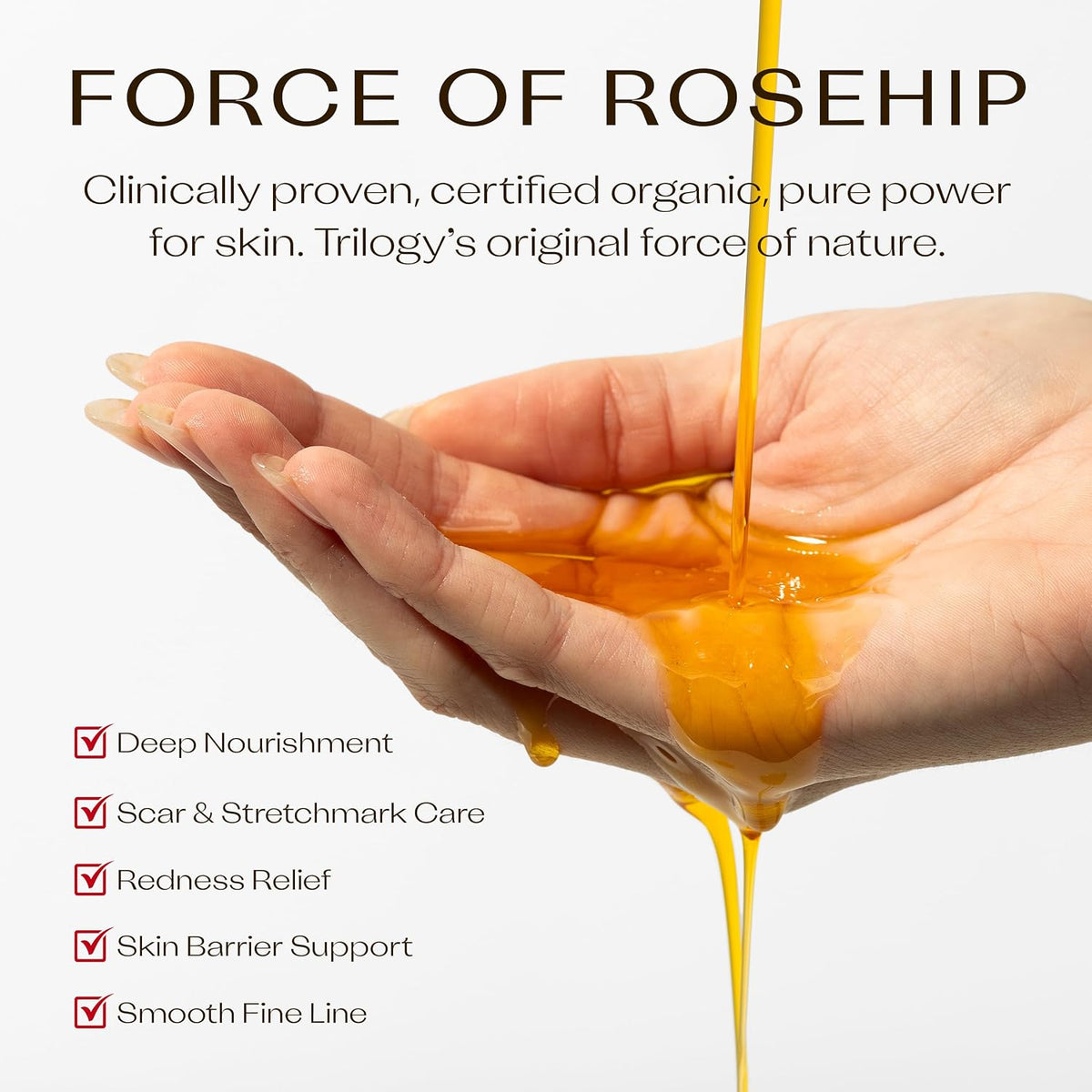 Trilogy Certified Organic Rosehip Oil 0.68 fl oz - view 2