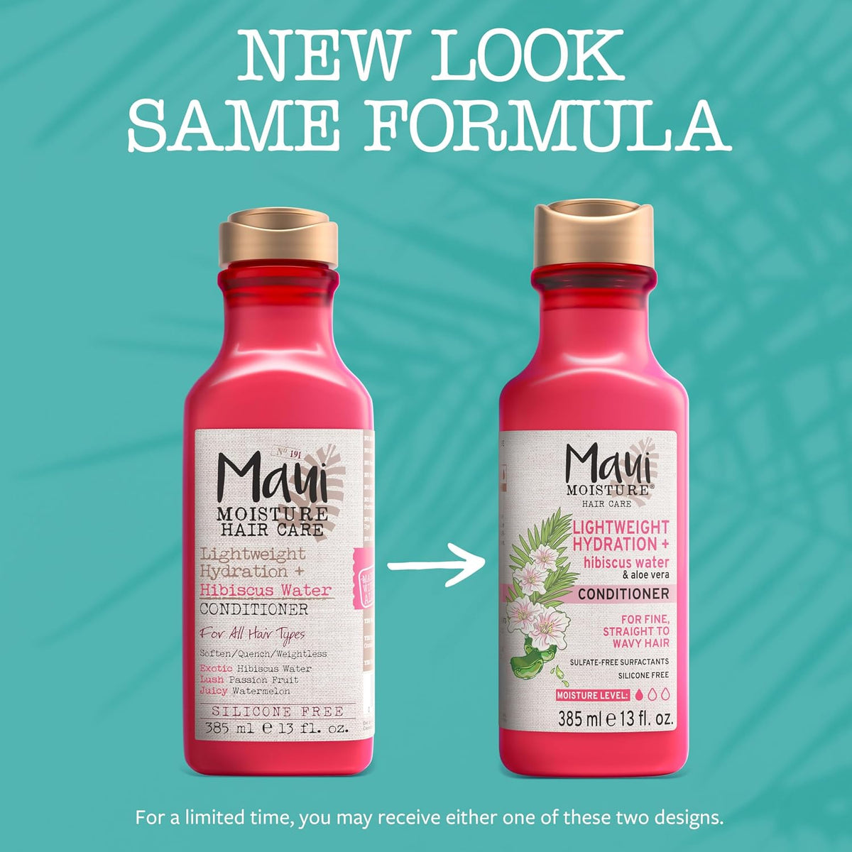 Maui Moisture Lightweight Hydration + Hibiscus Water Conditioner 13 oz - view 2