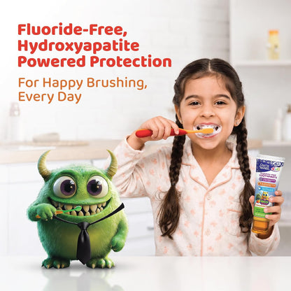 GuruNanda Kids Toothpaste, Strawberry Mango Flavour, Ages 6+, 4.2 oz - view 3
