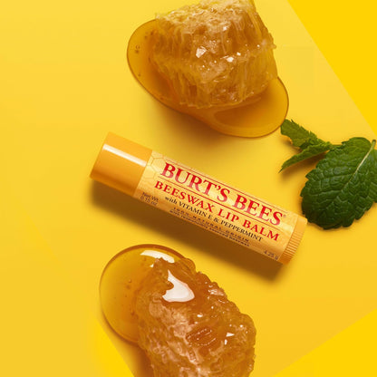 Burt's Bees Original Beeswax Lip Balm, 0.15 oz, Pack of 12 - view 6